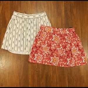 LOFT linen skirts